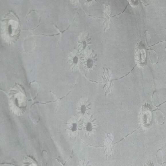 Ruby Rox sleeveless dress white pleated lace 2 layers size 5 new tags READ - Picture 8 of 10